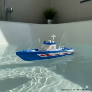 Modellboot „WaveRunner 3D“